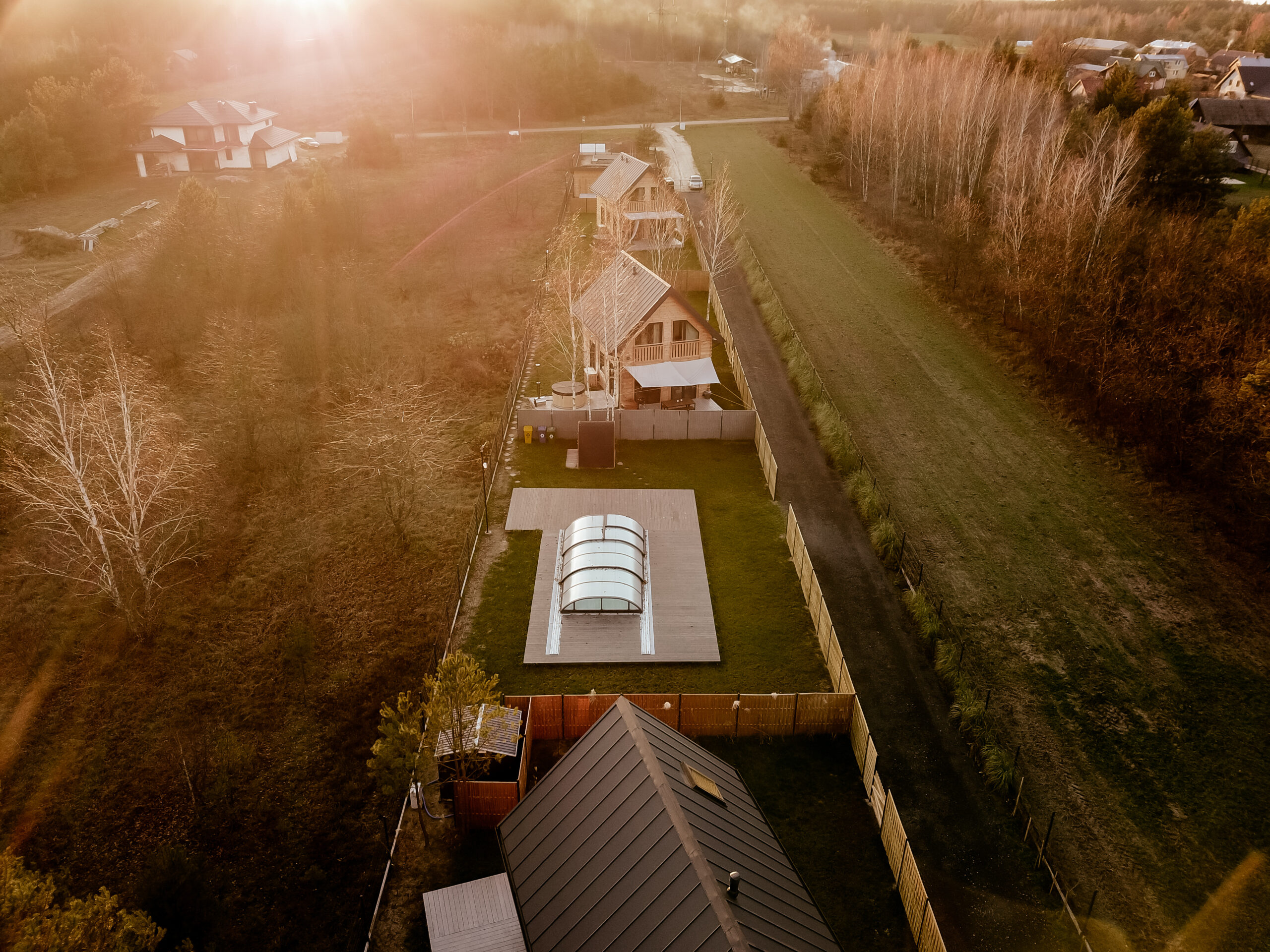 Short-term house rental near Warsaw in a quiet area